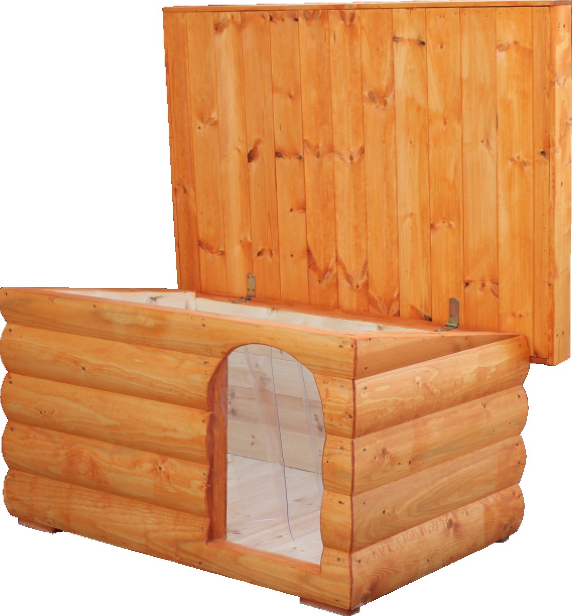 Goofy isolierte Hundehütte