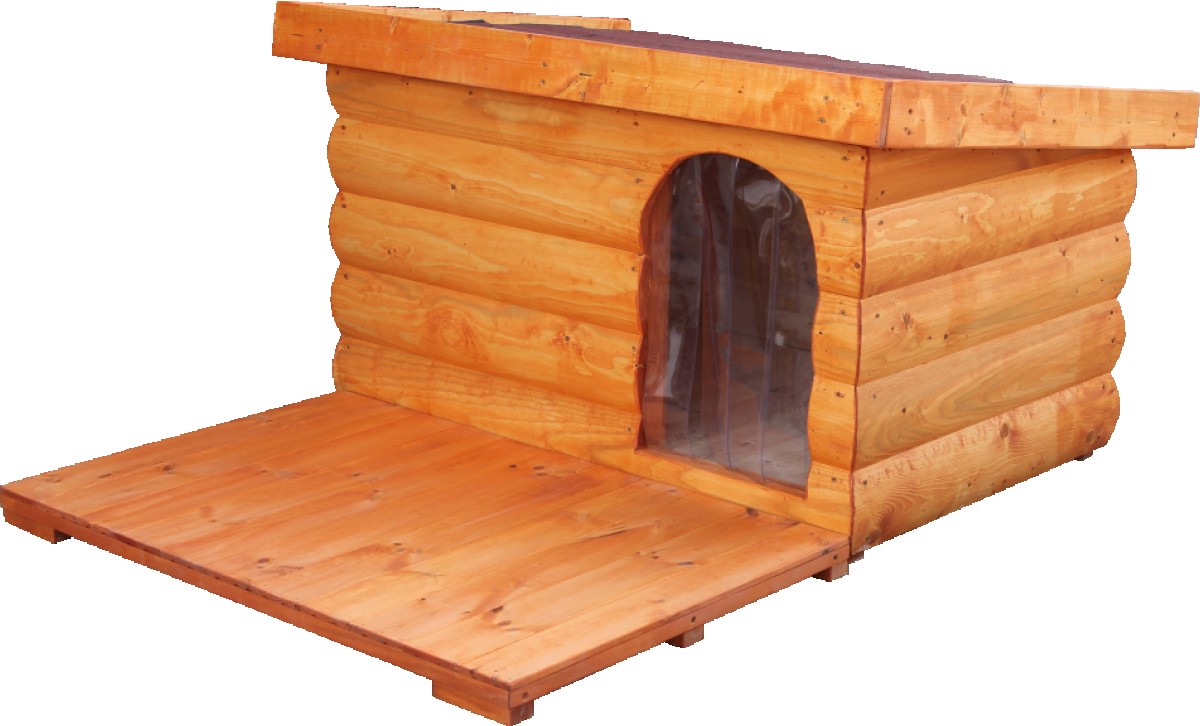 Goofy isolierte Hundehütte