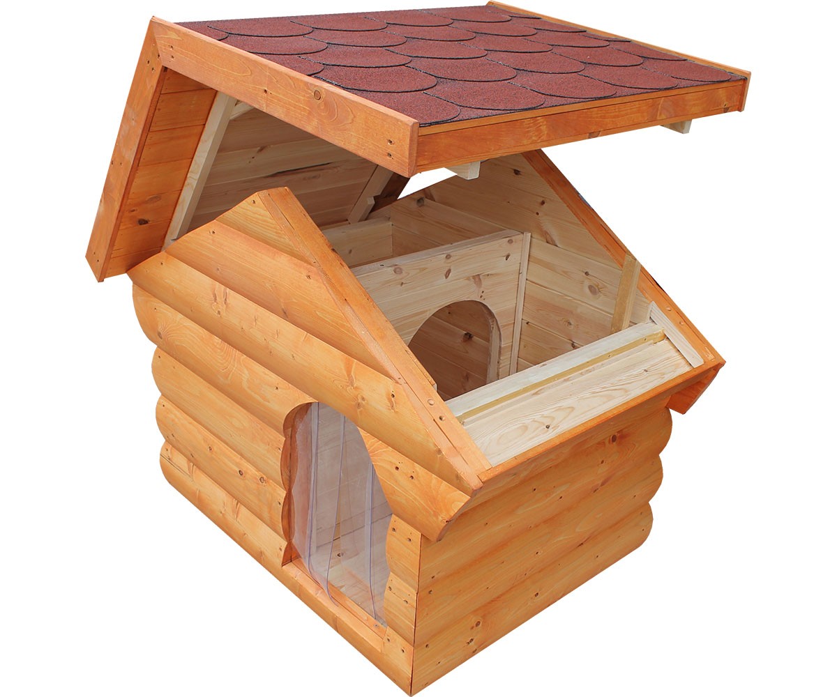 Cezar isolierte Hundehütte