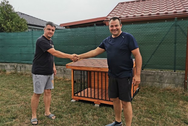 Rex szigetelt kutyaház