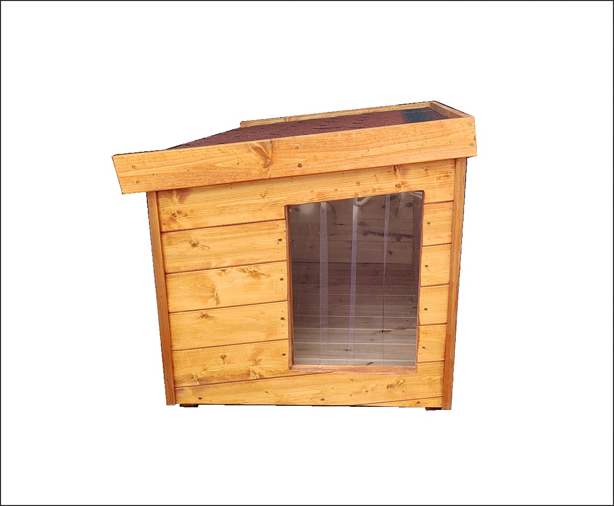 Fox Isolierte Hundehütte