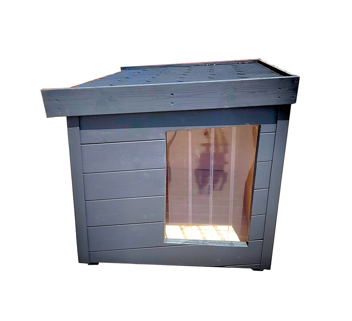 Fox Isolierte Hundehütte