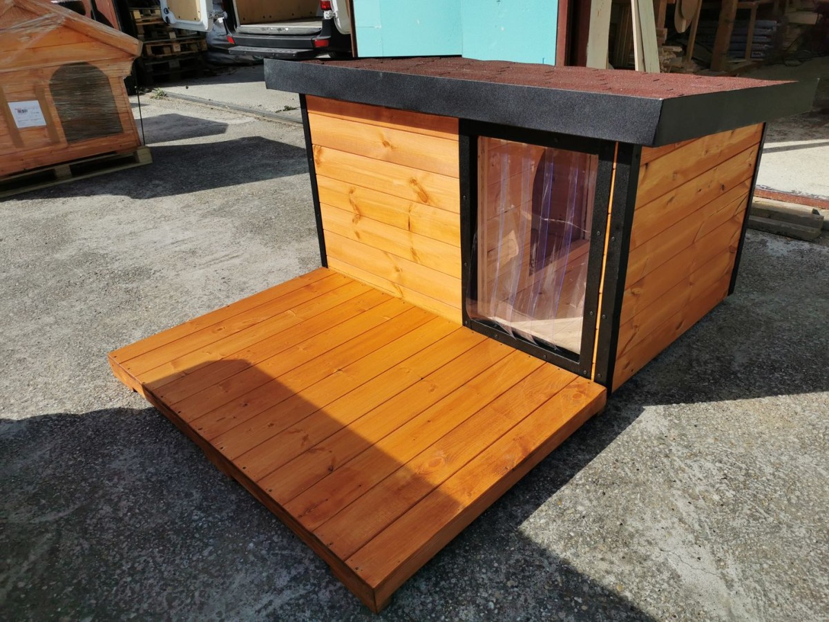 Eine gemütliche Entspannungsterrasse aus Holz