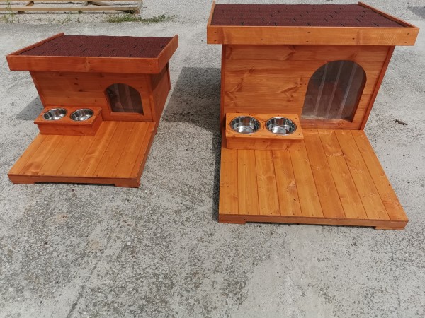 Etető itató tálak tartóval