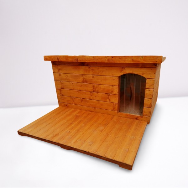 Maximus isolierte Hundehütte