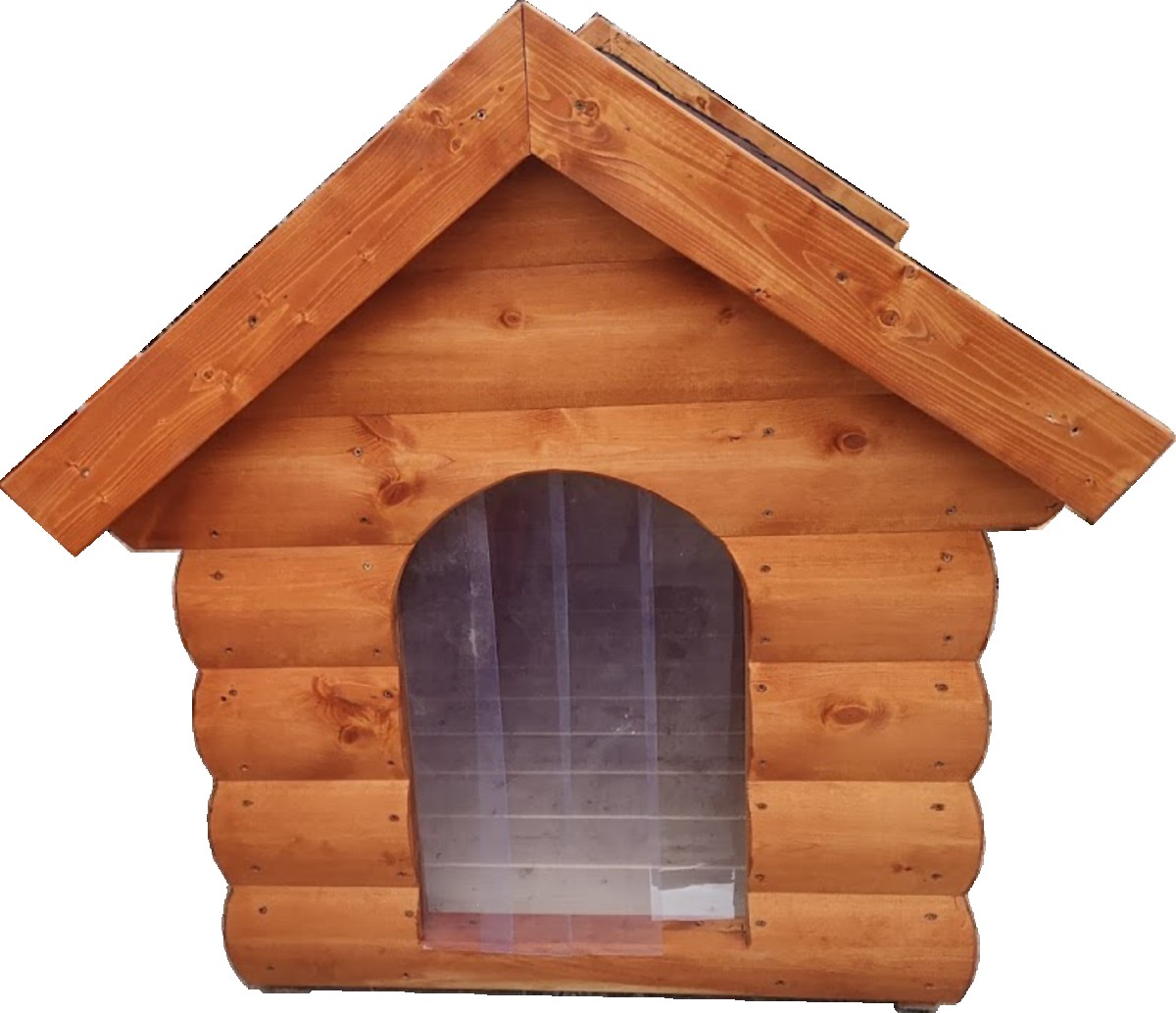 Indigo isolierte Hundehütte